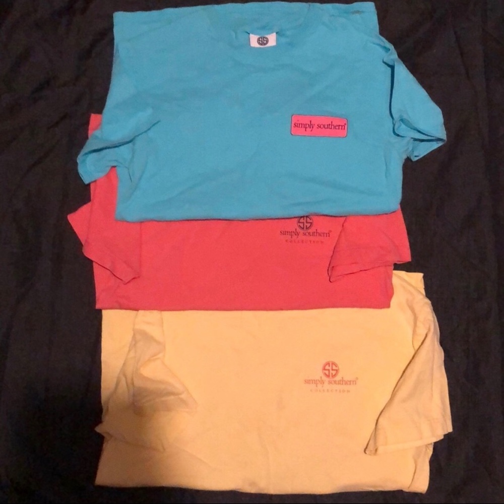 **Lot of 3 Simply Southern tees**
